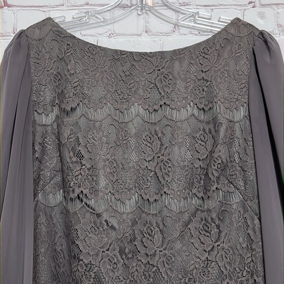 Eliza J Lace Overlay Mini Dress - Picture 3 of 14